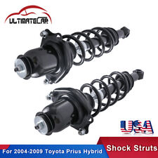 Set 2 Rear Complete Strut Shocks w/ Coil Spring For 2004-2009 Toyota Prius 1.5L picture