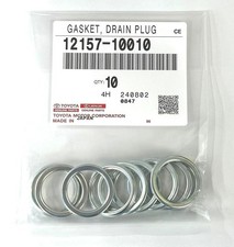 10PCS Genuine Toyota Lexus OEM Differential Oil Drain Plug Gasket 12157-10010 picture
