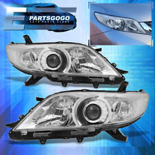 For 11-20 Toyota Sienna Halogen Replacement Headlights Lamps Pair Chrome Clear picture