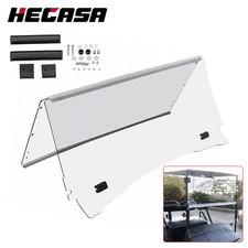 Clear Folding Golf Cart Windshield PC For EZGO TXT Medalist 1994-2014 2011 picture