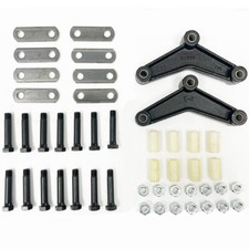 Southwest Wheel Tandem Trailer Axle Shackle Kit for Double Eye Springs 3.5-5.2K picture