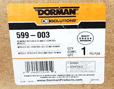 REMAN. Dorman 599-003 A/C Heater Climate Control Module Switch picture