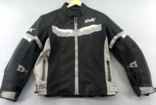 HWK Spyder Motorcycle Jacket Mens Small Mesh Motorcross Armor Padded Black picture