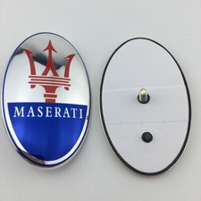 Car Front Hood Emblem Badge For Maserati Quattroporte Levante Ghibli-GranTurismo picture