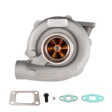 T3 T4 T04E Billet Turbo 0.63 A/R Turbine 5-Bolt Flange Exhaust Turbocharger picture