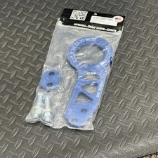 Blackworks Racing BWAC-RTHBL Rear Tow Hook Blue Billet USA Honda / Acura NEW picture