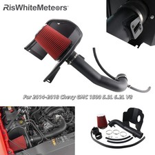 Heat Shield Cold Air Intake System Kit For 2014-2018 Chevy GMC 1500 5.3L 6.2L V8 picture