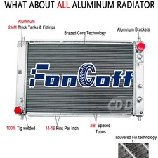 CU2139 4Core Radiator Fit 1997-2004 2000 Ford Mustang GT SVT Cobra 4.6 5.4L V8 picture