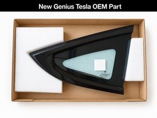 21-26 Tesla Model X Rear RH Quarter Glass OEM 1104843-01-D picture