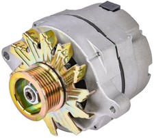 JEGS Ford 1-Wire Alternator, 140 Amp Output with Serpentine Belt Pulley picture