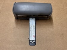 87-90-93 Ford Mustang GRAY Front Seat Headrests Factory Leather Vinyl OEM LX GT picture