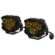 Morimoto BAF004 4-Banger 2.0 NCS Combo LED Pods Yellow Pair picture