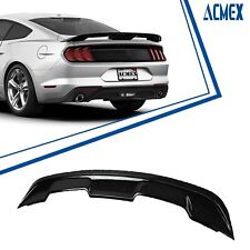 For 2015-2024 Ford Mustang GT500 GT350 2Door Rear Trunk Spoiler Wing Gloss Black picture