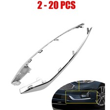 2-20X Front Bumper Fog Light Grill Bezel Cover Chrome For Ford Fusion 2019-2020 picture