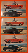 Original NOS 1968 Shelby Cobra GT 350/500 Original Dealer Postcard picture