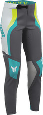 THOR Fits Women's sportmode Velocity Pants - Gray/Aqua - Us 5/6 2902-0410 picture