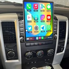 Carplay For 2009-2012 RAM 1500 2500 3500 Android 13 Car Stereo Radio GPS Navi FM picture