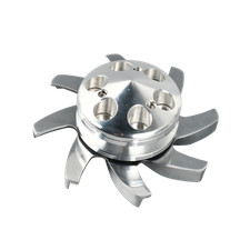 Single Groove Billet Pulley & Fan for GM SBC BBC Chevy Holden Alternator picture