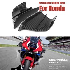 Aerodynamic Winglets Wings Side Fairing Spoiler Carbon Fiber For Honda CBR1000RR picture