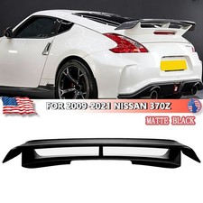 Nismo Style Rear Trunk Spoiler Wing For 2009-2021 Nissan 370Z Coupe - Unpainted  picture