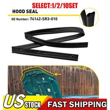 Fit Honda Civic EG 92-95 Front Engine Hood Seal Rubber Strip 74142-SR3-010 1~10X picture