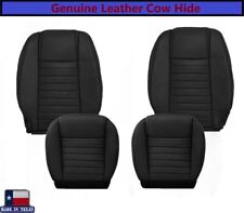2005 2006 2007 2008 09 Ford Mustang GT Convertible V8 Black LEATHER Seat Covers picture