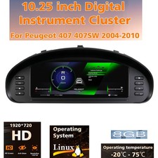For  Peugeot 407 2004-2010 Digital LCD Instrument Cluster Speedometer Dashboard picture