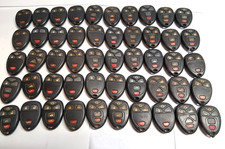 LOT OF 50 OEM STANDARD GM KEY FOB REMOTES OUC60221 3-6 BUTTONS picture