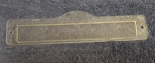 1957-58 Dodge DeSoto Chrysler License Lamp Lens 300 D-500 New Yorker Adventurer picture