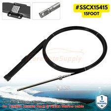 15FT Boat Steering Cable SSCX15415 for Teleflex Xtreme Rack & Pinion Marine NEW picture