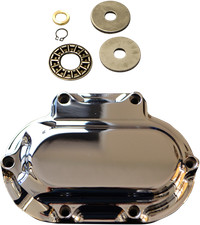 Trask TM-2039CH Hydraulic Clutch Actuator Cover Chrome Harley FLD FLDE 107 picture