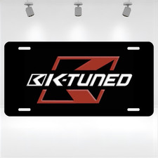 JDM inspired K tuned Aluminum Novelty License Plate Tag 6x12 picture