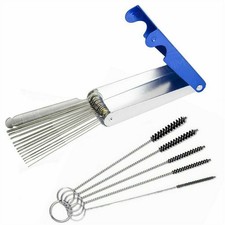 18pcs Carburetor Carbon Dirt Jet Remove Cleaning Needles Brushes Tool Kits A+ picture