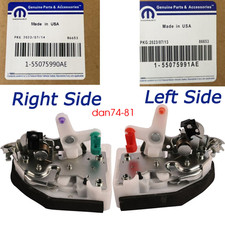 2x Full Metal Front Left&Right Door Latch For 1997-2002 Jeep Wrangler TJ picture