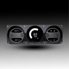1981-1989 Dodge Ram Truck LED Direct Replacement Gauge Cluster with White LEDs picture