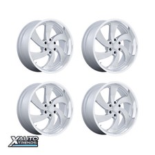 US Mags U134 Desperado SLVR BRSHD FCE Milled Diamond Cut 22X9 6X139.7 25mm Set 4 picture