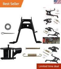 Motorcycle Kickstand Metal Center Kick MAIN STAND FRAME Parking Stand Foot Su... picture