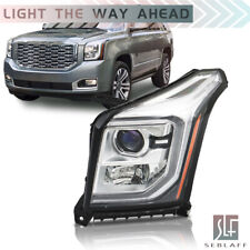 For 2015-2017 GMC Yukon Halogen W/LED DRL Projector Headlight Assembly Left Side picture