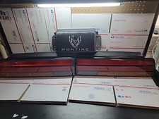 1986-1992 Pontiac Firebird Tail Light Set Lens OEM For Parts  picture