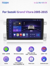 8G+128G Car Stereo GPS Navi Carplay For Suzuki Grand Vitara 2005-2015 Android 12 picture