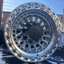 (4) 17X9 LOCK OFF-ROAD MOJAVE MACHINED (8X165.1 +1MM) SILVERADO 2500 HD SUBURBAN picture