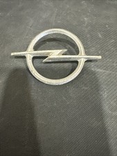 VINTAGE SMALL OPEL LIGHTNING BOLT EMBLEM OEM picture