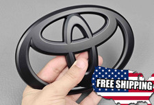 Front Grille Emblem Black For Toyota 08-22 Sequoia 07-17 Tundra👑 16-17 Tacoma👑 picture