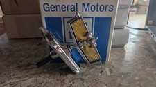 NEW NOS Genuine GM 1980-1985 Caprice Models Chrome Hood Ornament & Base picture