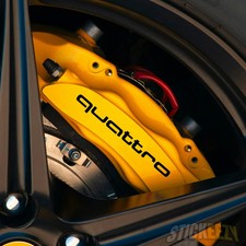 Audi QUATTRO Brake Caliper Decals [Set of 2] picture