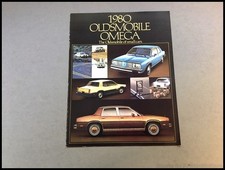 1980 Oldsmobile Omega Vintage Car Sales Brochure Catalog - X-Car SX Brougham picture
