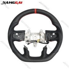 Full Leather Sport Steering Wheel for Dodge RAM TRX 2021-2024 with Heated picture