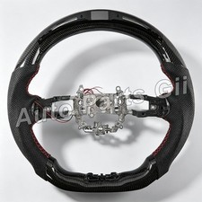 Carbon Fiber LED Sport Steering Wheel For Honda 11th Civic Type R 2022- 26 New picture
