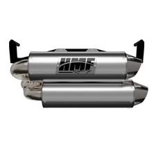 HMF Dual Slip-On Can-Am Outlander 850/1000 (25-26) Brushed w/Euro Polished picture