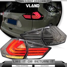 VLAND SMOKE FULL LED TailLights For Nissan Rogue 2014-2019 Rear Lamps Rear Lamps picture
